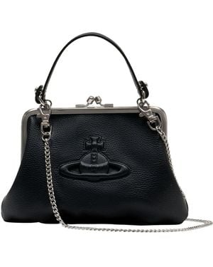 Vivienne Westwood Granny Frame Purse - Black