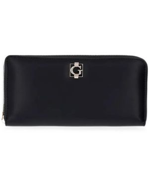 Guess Audrey Logo-Detail Wallet - Blue