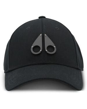 Moose Knuckles Pet Met Logoplakkaat - Zwart