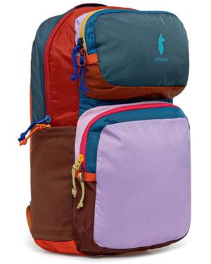 COTOPAXI Mochila Tasra con panel patchwork - Morado