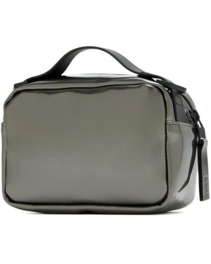 Rains Micro Tasche mit Logo - Grau