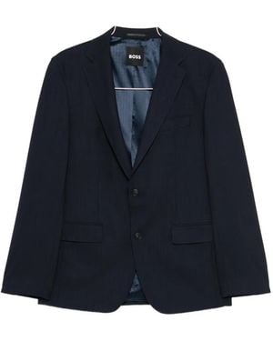 BOSS Notch-Lapel Suit - Blue