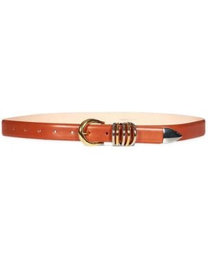 DEHANCHE Holly Ring-Embellished Belt - White