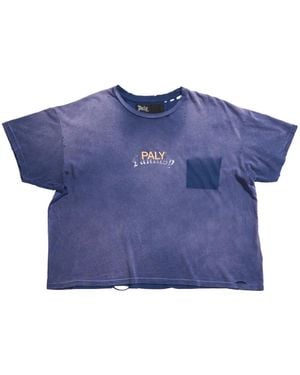 PALY Core Logo-Detail T-Shirt - Blue