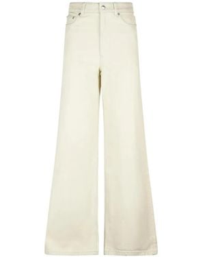 A.P.C. Vaqueros De Talle Alto - Blanco