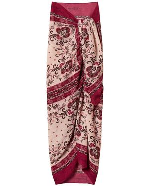 Twinset Paréo Imprimé - Red