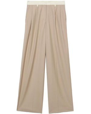Remain Wide-Leg Tailored Pants - Natural