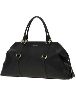McQueen Maxi Farringdon Handbag - Black