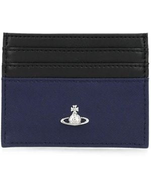 Vivienne Westwood Flat Cardholder - Blue