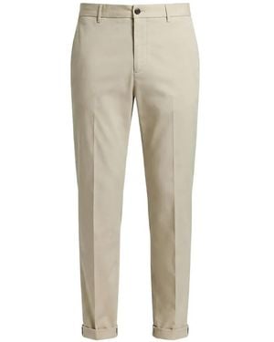 Peserico Elasticated-Waistband Trousers - Natural
