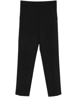 Alberta Ferretti Pocket Straight Trousers - Black
