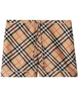 Burberry Short Shorts - Natural