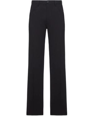 Balenciaga Tailored Cotton Pants - Blue