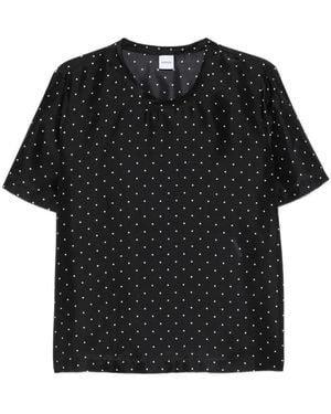 Aspesi Polka Dot Top - Black