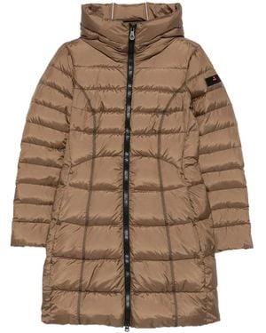 Peuterey Quilted Puffer Jacket - Brown