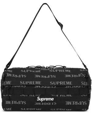 Supreme Borsa Utility Con Logo - Nero