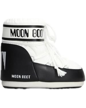 Moon Boot Icon Low Nylon Boots - White