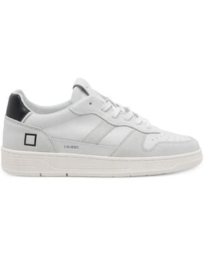 Date Court 2.0 Leather Trainers - White