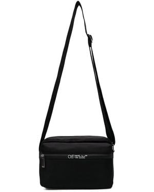 Off-White c/o Virgil Abloh Outdoor Messenger Mini Handbag - Black