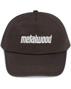 METALWOOD STUDIO Logo Motif Baseball Cap - Black