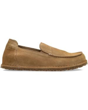 Birkenstock Suede Slip-On Loafers - Brown