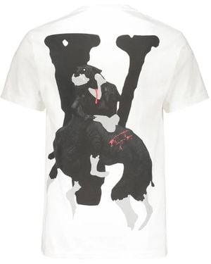 Vlone(GOAT) X City Morgue Dogs T-Shirt - Weiß