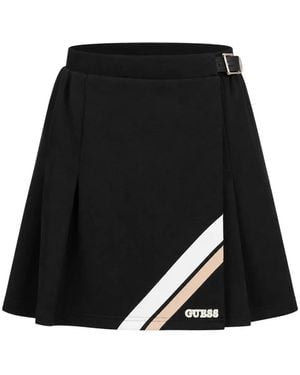 Guess Pleated Mini Skirt - Black