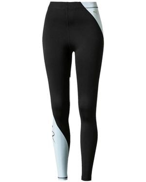 PUMA Elastic-Waist Leggings - Black