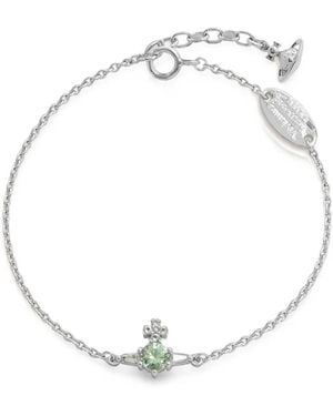Vivienne Westwood Ofelia Crystal-Embellished Bracelet - White
