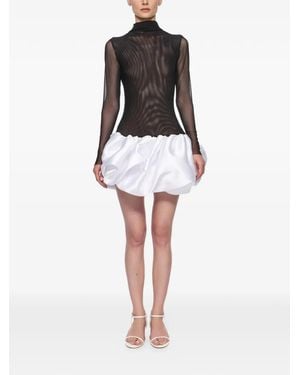 Atu Body Couture Puffball Mini Dress - Black