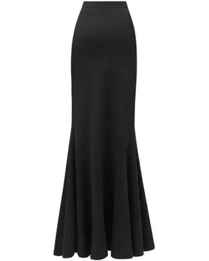 Gemy Maalouf Slim-Cut Mermaid Skirt - Black
