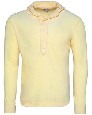 Doppiaa Long-Sleeve Polo Shirt - Yellow