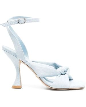 Stuart Weitzman Playa Angle Strap 100 サンダル - ホワイト