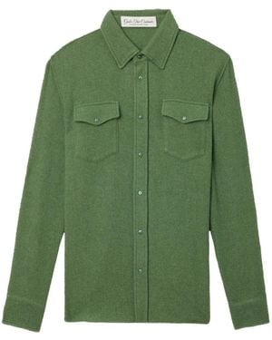 God's True Cashmere Cashmere Shirt - Green