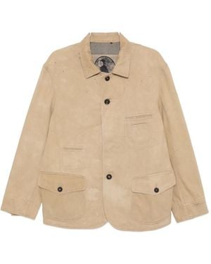 Ziggy Chen Giacca Denim - Neutro