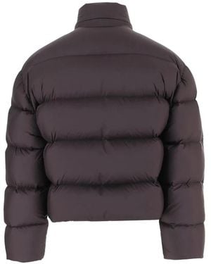 Gucci Quilted Logo-Patch Jacket - Grey