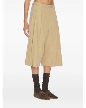 The Row Kalyan Shorts - Natural