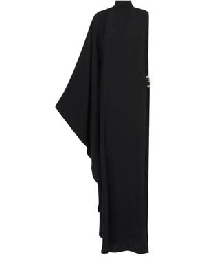 Taller Marmo Michela Ring-Detail Midi Dress - Black