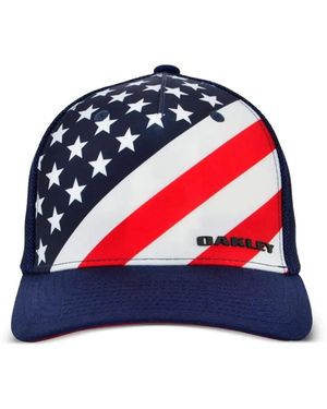 Oakley Indy Passport Mesh-Panelling Cap - Blue