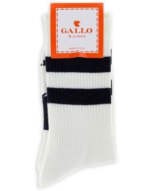 Gallo Calcetines A Rayas - Blanco
