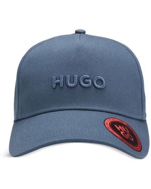 HUGO Cappello Da Baseball Jude Con Ricamo - Blu