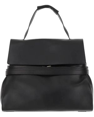 Moschino Borsa Tote Tie Me - Nero
