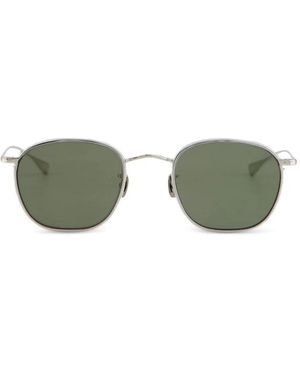 Eyevan 7285 Lunettes De Soleil À Monture Ronde - Green