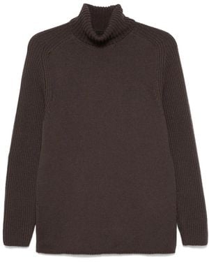 Transit Klassischer Pullover - Braun