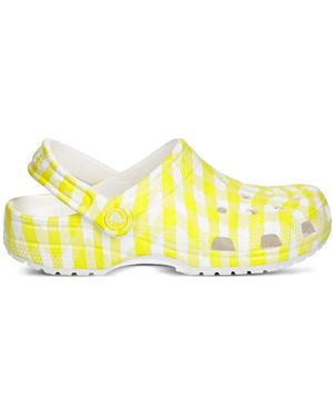 Crocs™ Gingham Slides - Yellow