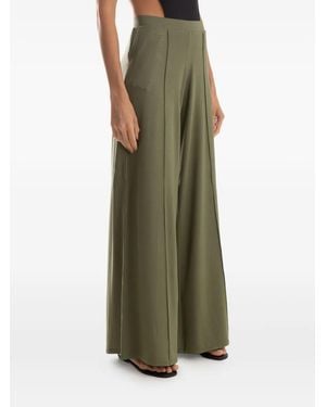 Lygia & Nanny Broek Met Naaddetail - Groen