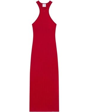 Courreges Scuba Midi Dress - Red