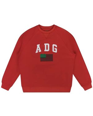 DENIM TEARS Adg Sweatshirt - Red