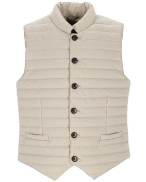 ONTHEBUND Button Padded Jacket - White