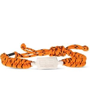 Balenciaga Pulsera Saint-Germain Con Nudo - Naranja